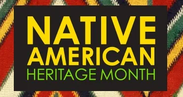 Native American Heritage Month logo from nativeamericanheritagemonth.gov