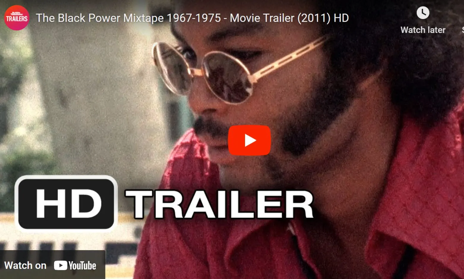 Trailer for the Black Power Mixtape